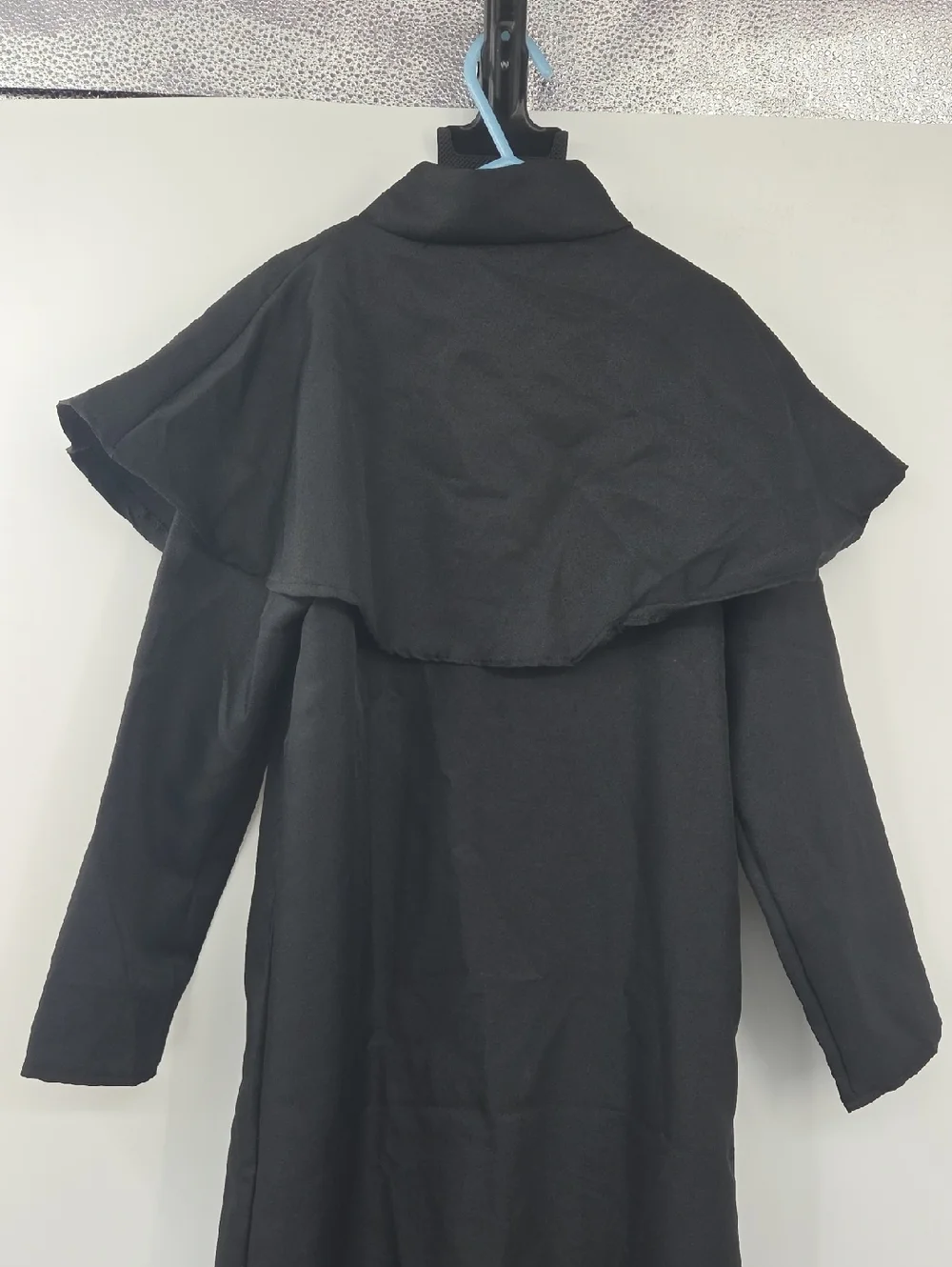 Children's Black Priest Costume with Gold Cross